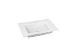Keuco Royal 60 Keramik-Waschtisch 32140310701 70,5x53,8cm, weiß, mit Hahnloch und Überlaufsystem Clou