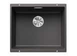Blanco Subline 500-u Spüle 523433 53x46cm, PuraDur felsgrau, für Unterbau