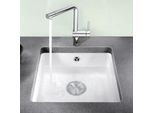 Blanco Subline 375-u Spüle 523726 41,4x45,6cm, PuraPlus kristallweiß glänzend, für Unterbau