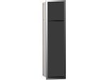 Emco Asis 150 Unterputz-WC-Modul 974027940 chrom/schwarz, 654 mm