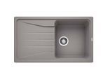Blanco Sona 5 S Spüle 519673 86x50cm, PuraDur alumetallic, reversibel, ohne Ablauffernbedienung