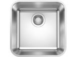 Blanco Supra 400 U Spüle 518201 43x43cm, Edelstahl Bürstfinish, für Unterbau