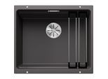 Blanco Etagon 500-U Etagen-Spüle 522228 53x46cm, Silgranit, felsgrau, für Unterbau