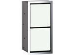 Emco Asis Modul 150 WC-Papier-Modul 972527821 Unterputzmodell, chrom/optiwhite