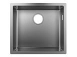 Hansgrohe S719-U500 Unterbauspüle 43427800 Edelstahl, 1 Hauptbecken