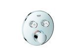Grohe Smartcontrol Brausearmatur 29145000 chrom, mit 2 Absperrventilen, runde Rosette
