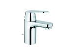 Grohe Eurosmart Waschtischarmatur 2337700E Cosmopolitan, chrom, SilkMove ES, Ablaufgarnitur