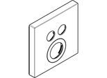 hansgrohe Rosette ShowerSelect Thermostat 92217000 chrom, Ersatzteil, 2 Verbraucher 155x155mm