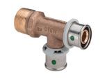 Viega Sanfix-P T-Stück 303280 R 1/2 x 16 x 16 mm, mit SC-Contur, Rotguss