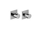 Keuco IXMO Set Thermostat 59753010022 Fertigset, Umstellventil, Schlauchanschluss, eckig