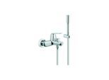 Grohe Eurosmart Cosmopolitan Wannenarmatur 32832000, Aufputz, mit Brausegarnitur, chrom
