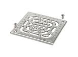 Viega Advantix Rost 560751 143 x 143 mm, Edelstahl, rutschhemmend