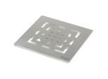 Viega Advantix Rost 492335 Visign RS2, 143 x 143 mm, Edelstahl massiv