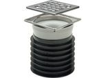 Viega Advantix Bodenablauf 663780 DN 100, Kunststoff grau