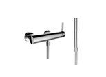 LAUFEN Kartell BrausearmaturH3313370041411 chrom, AP, mit Handbrause/Schlauch 180 cm