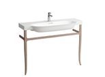LAUFEN The new classic Waschtischgestell H4060730856291 Nussbaum, 118x83x32cm, bodensehend