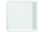hansgrohe XtraStoris Wandnische 56061700 30x30x10cm, mit integriertem Rahmen, mattweiß