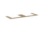 hansgrohe Xelu Q Konsole 54112230 1560 x 550 mm, 2 Ausschnitte 600 x 480 mm, Eiche Natur