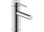 Duravit S MinusFlow Circle Waschtischarmatur CE1012002010 ohne Zugstangen-Ablaufgarnitur, Ausladung 100mm, chrom Hochglanz