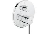 Duravit Circle Unterputz-Brausearmatur CE4210012010 Rosette rund, Umstellventil, mit Sichtteile, Funktionseinheit, chrom