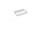 Kaldewei Waschtisch Miena Mod.3185NP 909606913001 580x380mm, alpinweiß, Perl-Effekt , ohne Überlauf