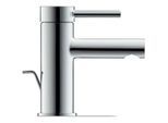 Duravit S Circle Waschtischarmatur CE1010001010 mit Zugstangen-Ablaufgarnitur, Ausladung 100mm, chrom Hochglanz