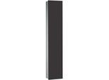Emco Asis module 2.0 Unterputz-Schrankmodul 972227513 Aluminium, 316 x 1586 mm, schwarz