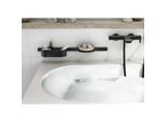 hansgrohe WallStoris Badewannenset 27966670 aus Kunststoff, Mattschwarz