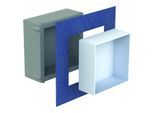 Schedel Multistar vision Nischeneinsatz BOX3030 300 x 300 x 120 mm, rahmenlos, bianco weiß