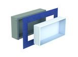 Schedel Multistar vision Nischeneinsatz BOX3060MR 300 x 600 x 120 mm, mit Rahmen, bianco weiß