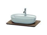 Duravit Luv Waschtisch-Konsole LU946007777 68,8x47,5cm, aus Massivholz, mit 1 Ausschnitt, nussbaum