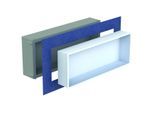 Schedel Multistar vision Nischeneinsatz BOX3080MR 300 x 800 x 120 mm, mit Rahmen, bianco weiß