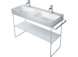 Duravit DuraSquare Metallkonsole 0031171000 126,5x45,1cm, bodenstehend, chrom