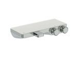 Ideal Standard Ceratherm S200 Bade-Thermostat A7330AA Aufputz, mit Ablage, verchromt