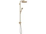 hansgrohe AXOR One Duschsystem mit Thermostat und Duschkopf 280 48796140 Unterputz, Fertigmontageset, 1 Strahlart, 12 l/min, brushed bronze