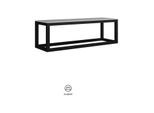 Burgbad Junit Wandablage OSJL050PN380 15,4 x 15 x 50 cm, Melamin