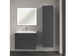 Villeroy & Boch Finero Hochschrank C53201FP 404 x 1546 x 352 mm, Glossy Grey, Anschlag rechts
