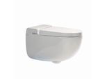 Kludi CLEANTRONIC Wandhängendes Dusch-WC 16WCW0143 komplettes Smart-WC Weiß glänzend
