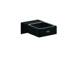 Grohe Selection Cube Halter 102275KF00 verdeckte Befestigung, phantom black