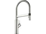 Blanco Solenta-s Küchenarmatur 522405 flexibel, edelstahl finish UltraResist