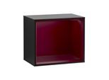 Villeroy und Boch Finion Regalmodul FD10HBPD 41,8x35,6x27cm, Regal Peony Matt, Black matt lacquer