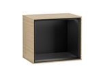 Villeroy und Boch Finion Regalmodul FD10PDPC 41,8x35,6x27cm, Regal Black Matt, Oak Veneer