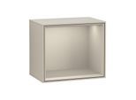 Villeroy und Boch Finion Regalmodul FD10HHHH 41,8x35,6x27cm, Regal Sand Matt, Sand Matt Lacquer