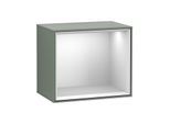 Villeroy und Boch Finion Regalmodul FD10MTGM 41,8x35,6x27cm, Regal White Matt, Olive Matt Lacquer