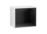 Villeroy und Boch Finion Regalmodul FD10PDGF 41,8x35,6x27cm, Regal Black Matt, Glossy white lacquer