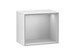 Villeroy und Boch Finion Regalmodul FD10GJGF 41,8x35,6x27cm, Regal Light Grey, Glossy white lacquer