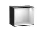 Villeroy und Boch Finion Regalmodul FD10MTPH 41,8x35,6x27cm, Regal White Matt, Glossy Black Lacquer