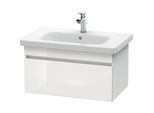Duravit DuraStyle Waschtisch-Unterschrank DS638102218 73 x 44,8 cm, weiß hochglanz/weiß matt, 1 Auszug, wandhängend
