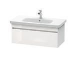 Duravit DuraStyle Waschtisch-Unterschrank DS638202218 93 x 44,8 cm, weiß hochglanz/weiß matt, 1 Auszug, wandhängend