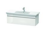 Duravit DuraStyle Waschtisch-Unterschrank DS639501843 113 x 44,8 cm, weiß matt/basalt matt, 1 Auszug, wandhängend